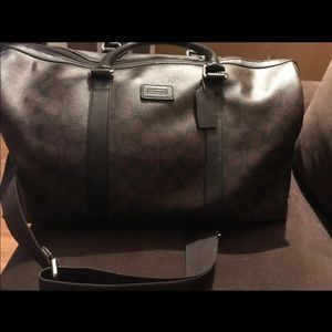 Men’s Coach Duffle Travel Bag